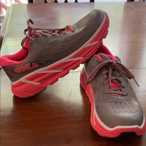Women’s running shoes.